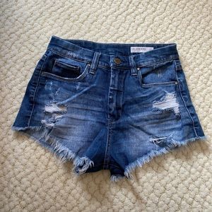 Blank NYC Medium Wash Wedge Short